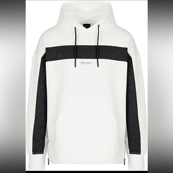 AX Armani Exchange Men'sReflective Sweatsuit Offwhite Lmsrp $320